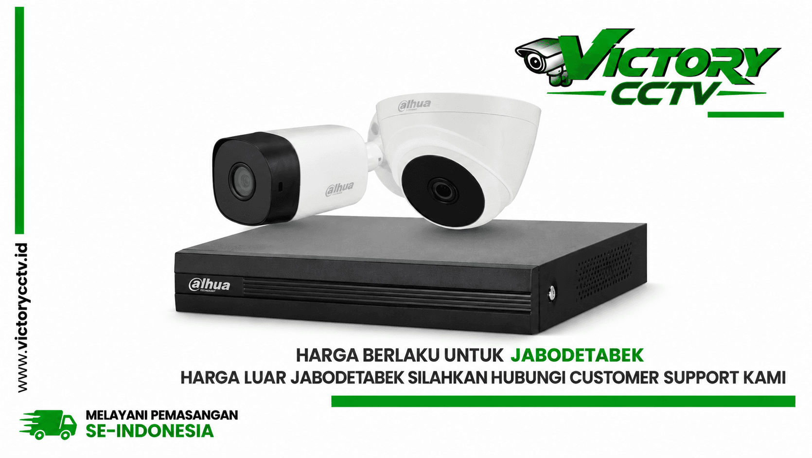 Ilustrasi kamera dan DVR Dahua
